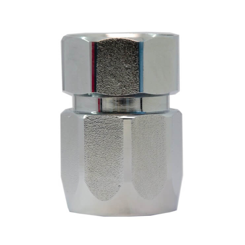 Acoplamiento de manguera de latón con rosca hembra estándar DIN para sistemas de dispensación de gasolina de 3/4”