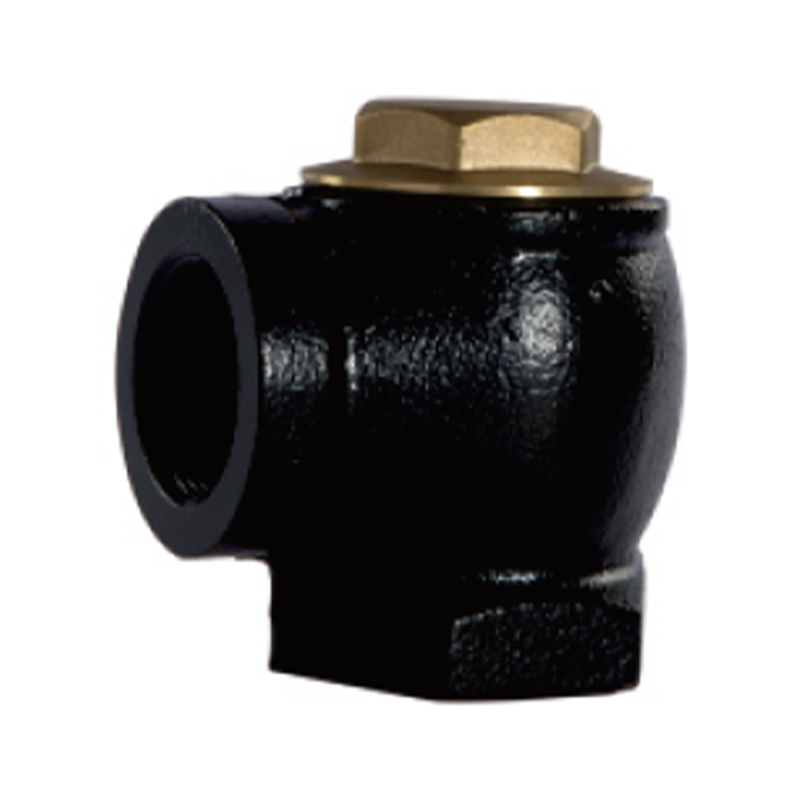 Válvula de retención angular y antisifón resistente a altas vibraciones para sistemas de succión de combustible