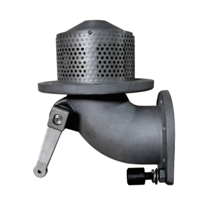 Válvula inferior de tanque manual compacta de 3 pulgadas para vehículos de transporte de combustible y productos químicos – Serie HB804BS-80