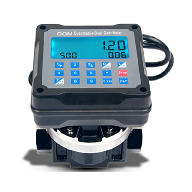 Medidores de flujo de engranajes ovalados preajustables electrónicos serie OGM-XXQ – Solución inteligente de control y medición de líquidos