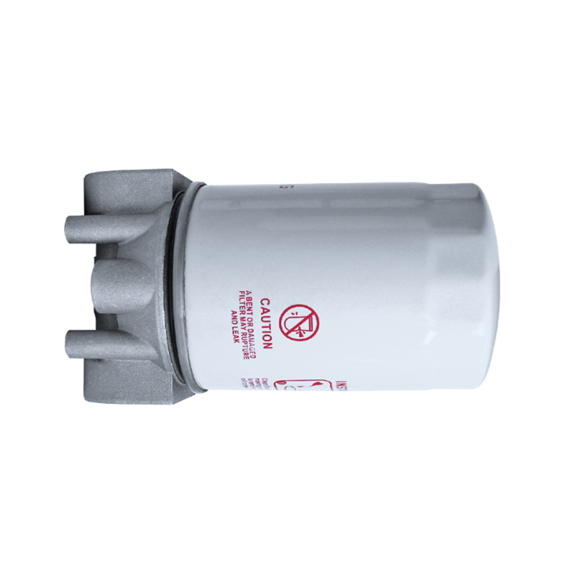 Base de filtro de aluminio fundido con núcleo de acero desechable