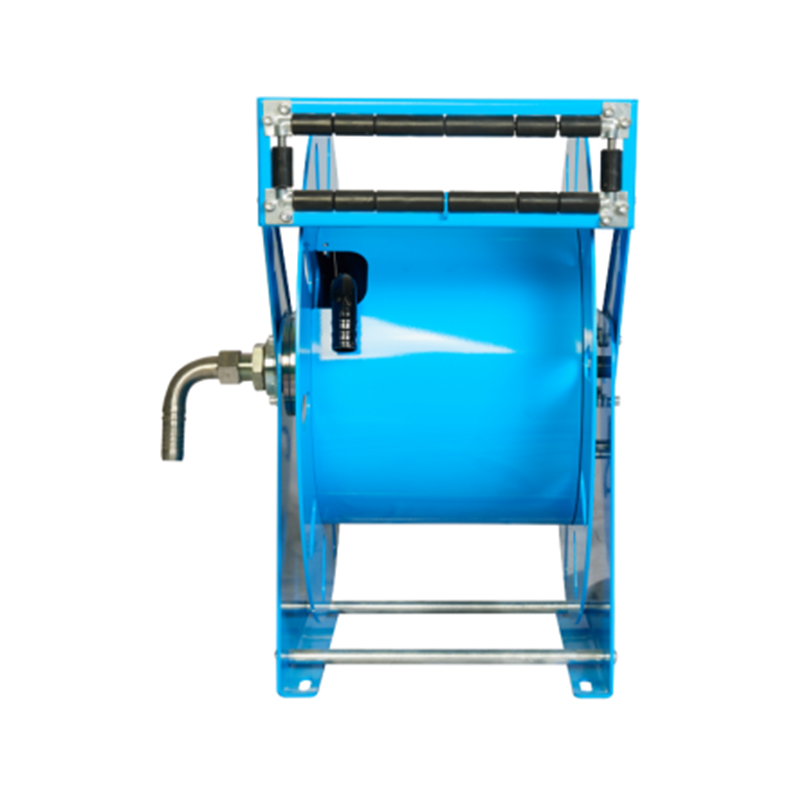 Carrete de manguera de caucho para combustible de gran diámetro retráctil por resorte de las series HRD1130X y HRD1515X