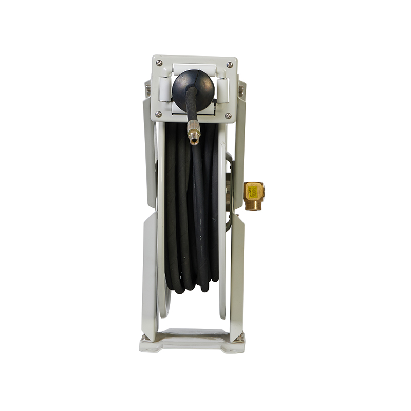 Carrete de manguera de caucho para aceite y grasa automático de alta presión serie HRO/GXXXXA – Aplicaciones industriales y automotrices