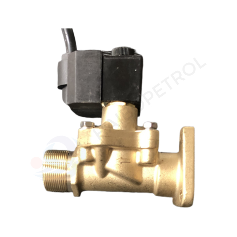 Válvula solenoide de doble flujo de alto rendimiento para dispensadores de combustible