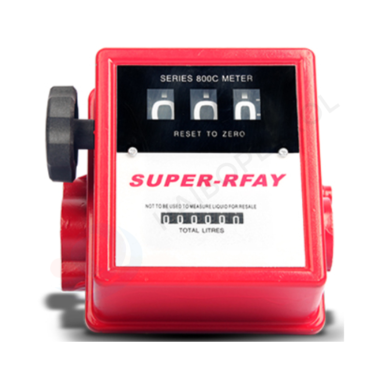 Medidor de flujo de aluminio mecánico de alta precisión para transferencia de líquidos industriales y fuera de la red