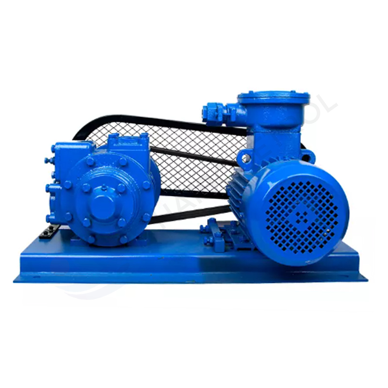 Unidad de dispensación de combustible móvil modular de alta tasa de flujo — conjunto de bomba y medición flexible