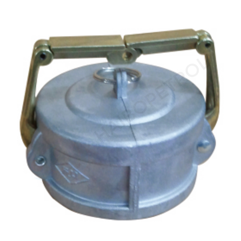 Tapa antipolvo con cerradura de leva de aluminio – Solución de protección de fluidos industriales