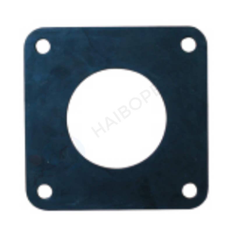 Junta de brida cuadrada Buna-N/Viton de alto rendimiento – Solución de sellado de tuberías de combustible y líquidos industriales