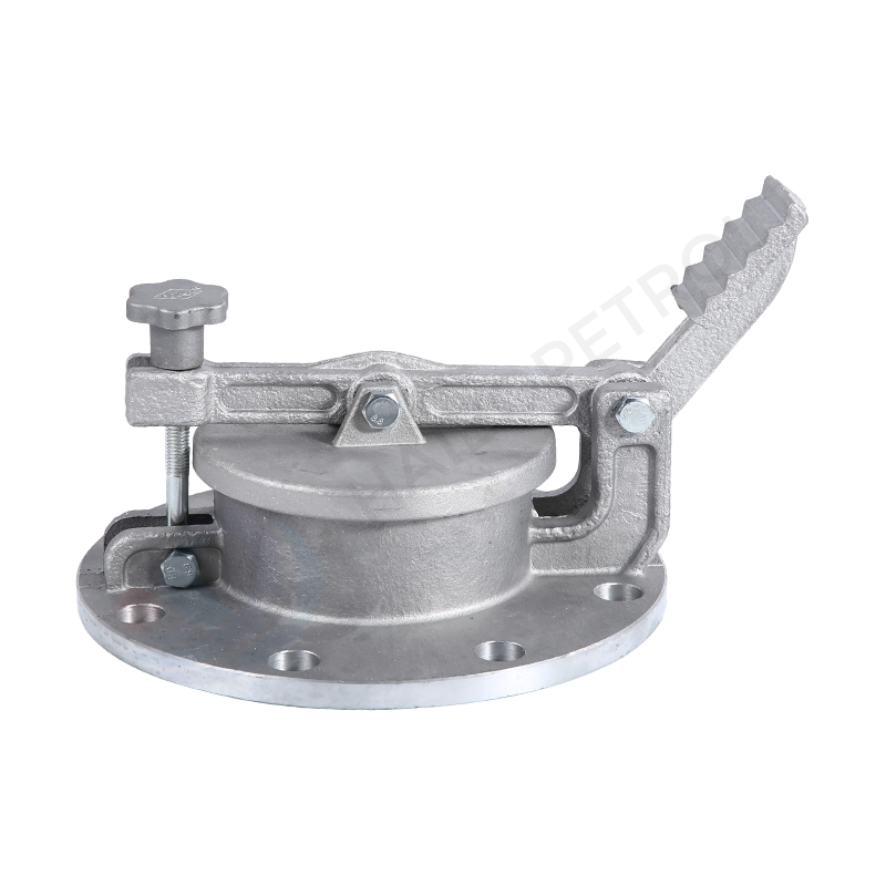 Orificio de medición de aluminio duradero para tanques de combustible subterráneos y sobre el suelo – Puerto de monitoreo y muestreo de nivel